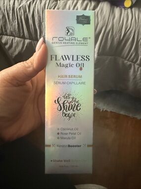Royale Flawless Magic Oil Hair Serum - Iridescent White